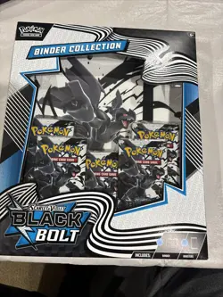 Pokemon TCG - Black Bolt Binder Collection Trading Card Game Set - SEALED 🔥 - Image 1