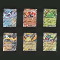 Pokemon ex ULTRA RARE Holos Scarlet & Violet Collection Bundle Set 6 Cards Lot - Image 1