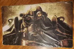 Fallout power armor t-60 Playmat card game Play Mat desk Mouse Pad TCG CCG MTG - Image 1