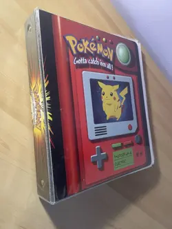 Vintage Pokemon Card Binder - 1999 - Gotta Catch Em All 3 Ring Binder - Image 2