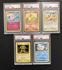 2018 Pokemon XY & Sun & Moon PSA Graded Card Set - 5 Cards - Image 1