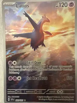 Pokemon TCG Latios Illustration Rare Card 203/191 Surging Sparks japanese - Image 1