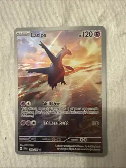 Pokemon TCG Latios Illustration Rare Card 203/191 Surging Sparks japanese - Image 2