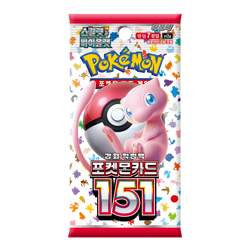 Pokemon Card 151 & Violet ex 1+1 NEW Korean Booster Packs SV2A SV1V - Image 4