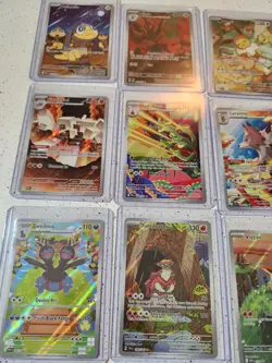 Pokemon Card Lot NM IR Surging Sparks Prismatic Evolutions Mega & More! - Image 2
