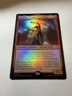 Sarkhan, Dragon Ascendant Tarkir: Dragonstorm Foil card 118 - Image 1