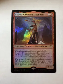 Sarkhan, Dragon Ascendant Tarkir: Dragonstorm Foil card 118 - Image 2