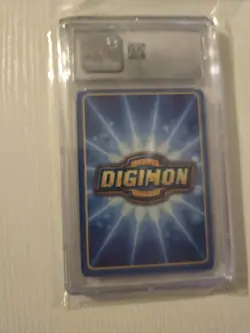 Wizardmon Digimon Street Fighter Starter Holographic Card St-44S 2nd Highest Cgc - Image 2