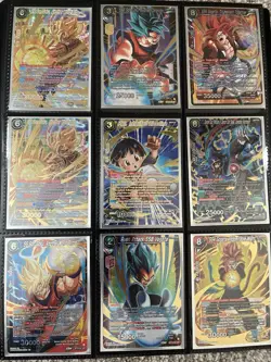 Dragon Ball Z Card Huge Lot Binder Of Foil Holo -,SR,SPR,R NM Card Fest Stamp -C - Image 2