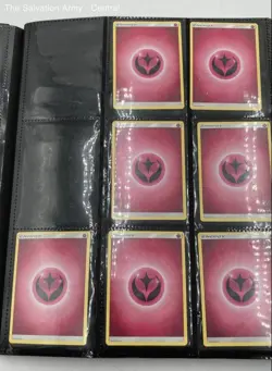 Lot Of Pokemon Holo And Foil Energy Cards In Binder Standard Size - Image 3