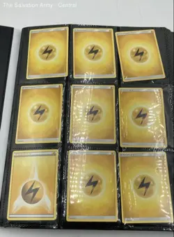 Lot Of Pokemon Holo And Foil Energy Cards In Binder Standard Size - Image 4