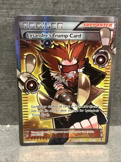 Lysandre's Trump Card (118 Full Art) XY - Phantom Forces LP-NM Pokemon TCG - Image 1