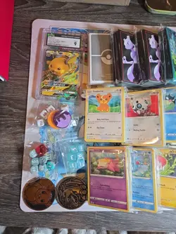 Pokemon Card Lot IR Ex Vintage Accessories Card Sleeves PSA Graded Vintage Bulk - Image 4