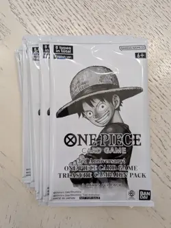 one piece card game 3rd anniversary treasure packs x12 - Image 1