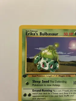 Pokemon TCG Erika's Bulbasaur Gym Challenge Card 1st Edition 39/132 - Image 2