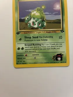 Pokemon TCG Erika's Bulbasaur Gym Challenge Card 1st Edition 39/132 - Image 3