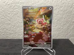 Stufful IR 154/132 MEG Mega Evolution Pokemon Card TCG - NM - Image 1
