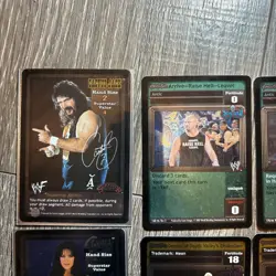 WWE Raw Deal CCG Ultra Rare & Starter Deck Foils Lot! 35 Cards Total! - Image 2