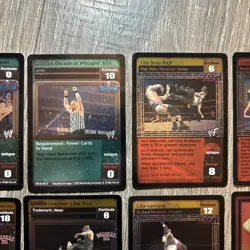 WWE Raw Deal CCG Ultra Rare & Starter Deck Foils Lot! 35 Cards Total! - Image 3