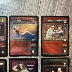 WWE Raw Deal CCG Ultra Rare & Starter Deck Foils Lot! 35 Cards Total! - Image 4