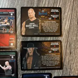 WWE Raw Deal CCG Ultra Rare & Starter Deck Foils Lot! 35 Cards Total! - Image 5