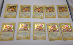 _________'s Pikachu Birthday Surprise Pokemon Cards Lot Of 10 - Image 1