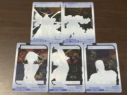 Burning Devil Rain Allenby Gundam Wafer Card Clear Card Bandai Japanese - Image 2