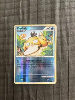 Pokemon TCG Reverse Holo Card Psyduck 74/102 Triumphant Series - Image 1