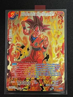 Dragon Ball Super Card Game SSG Son Goku Magnificent Might SPR Foil Card - Image 1