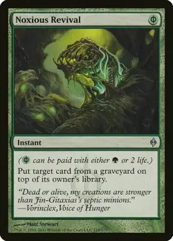 MTG Near Mint Noxious Revival - [New Phyrexia] - Image 1
