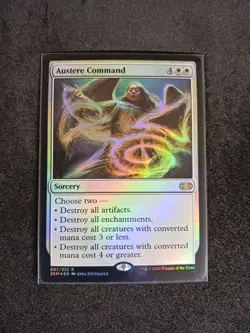 Double Masters Austere Command (007) foil NM - Image 1