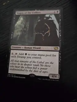 MTG Magus of the Coffers Commander 2014 148/337 Regular Rare - Image 1