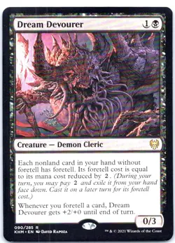 #90 Dream Devourer MTG Kaldheim Rare - Image 1