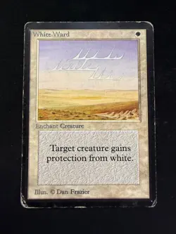 Magic The Gathering: Beta White Ward MTG Beta - Image 1