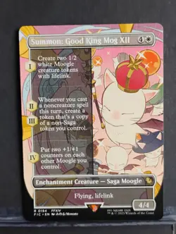 Summon: Good King Mog XII (Borderless); Commander: Final Fantasy - Image 1