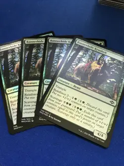 BANNERHIDE KRUSHOK *Foil* X4 Modern Horizons 2 Magic MTG - Image 1