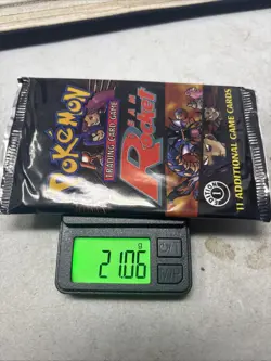 Pokemon 1st Edition Team Rocket Sealed Booster Pack (21.06g)- WOTC Heavy - Image 1