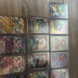 Pokemon Card Lot Of 29 SIR, IR, And Exs And A Unopened Pack If Card Sleeves - Image 2