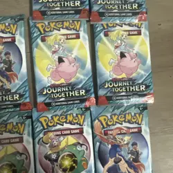 Pokemon TCG Journey Together Booster Packs Lot of 8 - Image 4