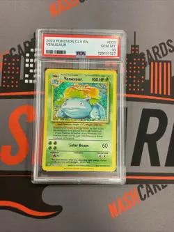 2023 Pokemon Venusaur #003 TCG Classic Collection HOLO (PSA 10 GEM MINT) - Image 1