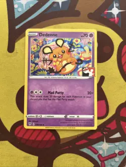 Pokemon Dedenne 078/189 - Play! Prize pack Series 1 Holo - Image 1