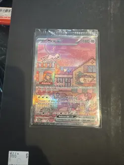 Pokemon TCG Sealed Mew EX 053 Holo Black Star Promo Scarlet & Violet 151 - Image 1