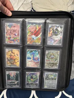 Lot Of (9) Pokemon Cards Fresh Pulled - Image 1