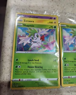 10 SEALED Shaymin Zeraora Marshadow 015/185 PROMO Cosmos Holo Pokemon (3 Cards) - Image 2
