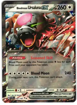 Ursaluna EX Holo 141/167 Pokemon SV: Twilight Masquerade - Image 1