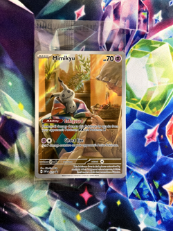 Pokemon TCG Mimikyu SVP 075 Paldean Fates Black Star Promo SEALED - Image 1