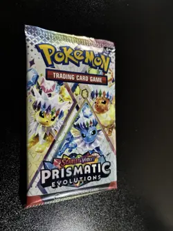Pokemon Prismatic Evolutions Booster Pack Sealed 22.74g 3.70mm - Image 5