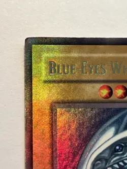 Yugioh Blue-Eyes White Dragon SDK-001 Ultra Rare Unlimited Damaged - Image 3