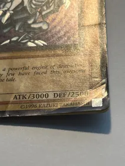 Yugioh Blue-Eyes White Dragon SDK-001 Ultra Rare Unlimited Damaged - Image 5