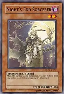 Night's End Sorcerer - 1st Edition Crossroads of Chaos MP YuGiOh - Image 1